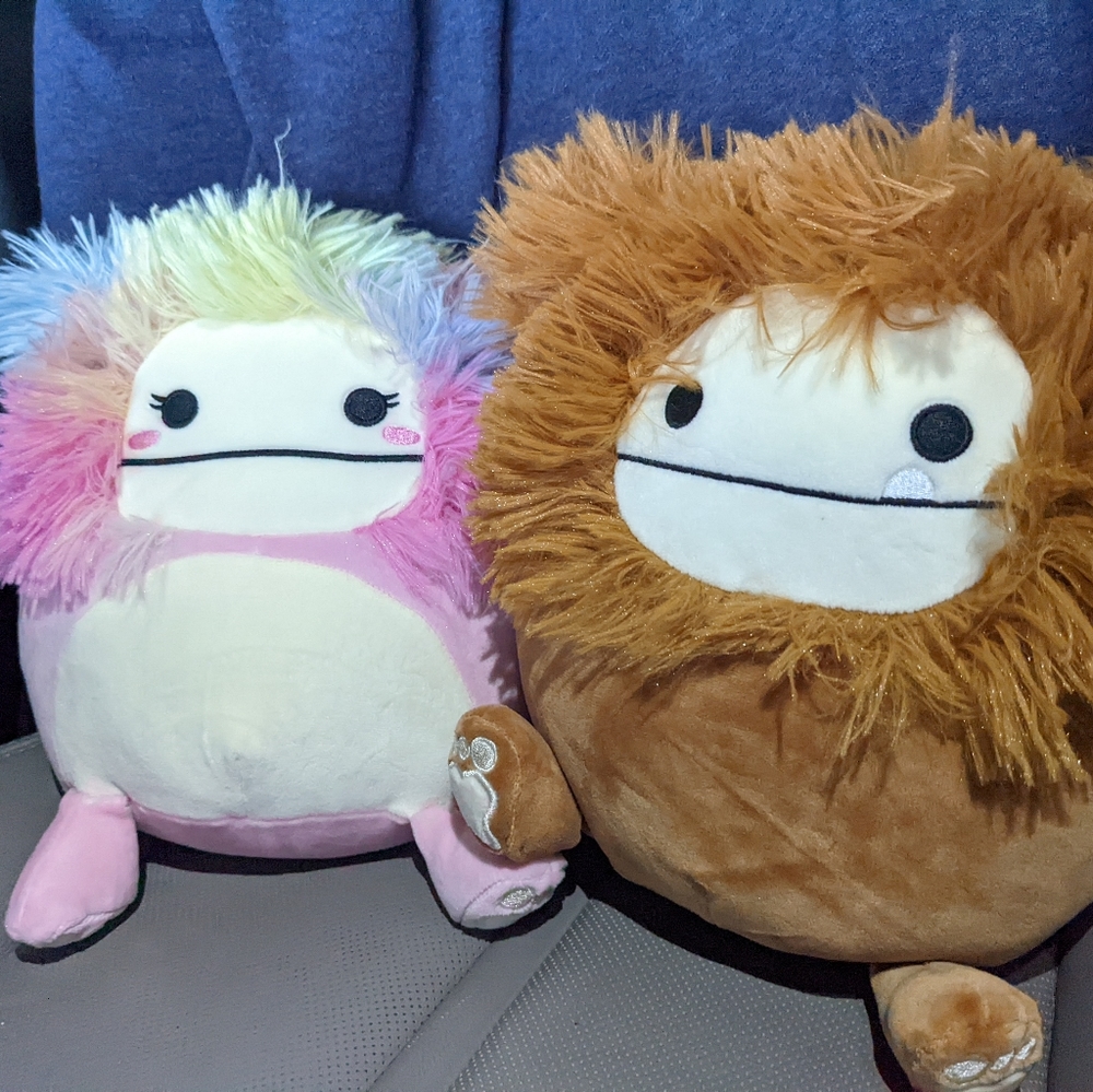 Squishmallows Caparinne and Benny 8in bundle